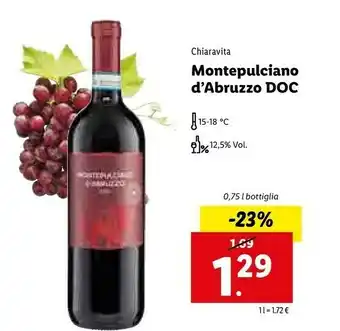 Montepulciano Abruzzo Doc