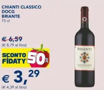 Esselunga Briante Chianti Classico DOCG 75 cl offerta