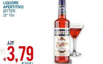 MD Discount Liquore Aperitivo Bitter offerta