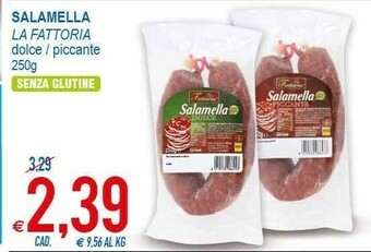 MD Discount La Fattoria Salamella Piccante offerta