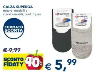 Esselunga Superga Calza Conf. 3 Paia offerta
