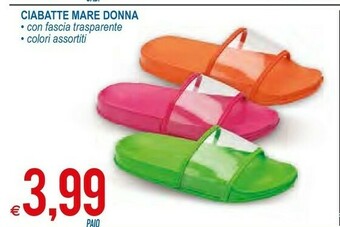 MD Discount Ciabatte Mare Donna offerta