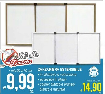 MD Discount Zanzariera Estensibile offerta