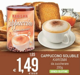 MD Discount Karisma Cappuccino Solubile Da Zuccherare offerta