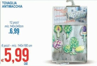 MD Discount Tovaglia Antimacchia offerta
