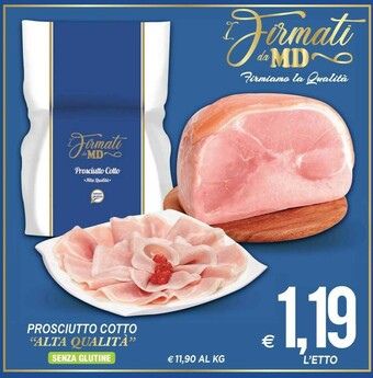 MD Discount Prosciutto cotto offerta