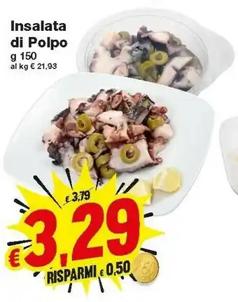 Prix Quality Insalata di polpo offerta