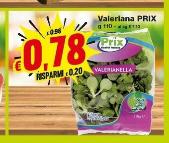 Prix Quality Insalata offerta
