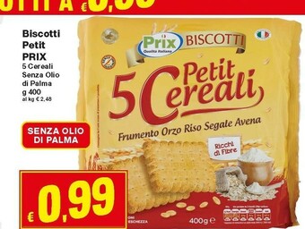 Prix Quality Biscotti offerta