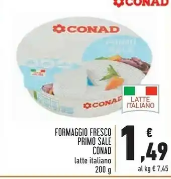 Conad Superstore Primo sale Formaggio offerta