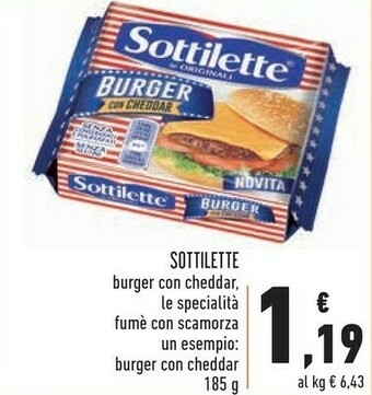 Conad Superstore Sottilette offerta