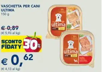 Esselunga Ultima Vaschetta Per Cani 150 g offerta