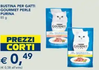 Esselunga Purina Bustina Per Gatti Gourmet Perle 85 g offerta