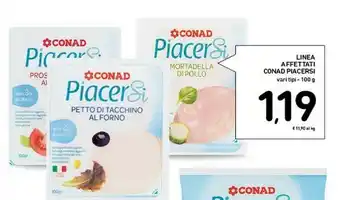 Conad Superstore Conad Linea Affettati offerta