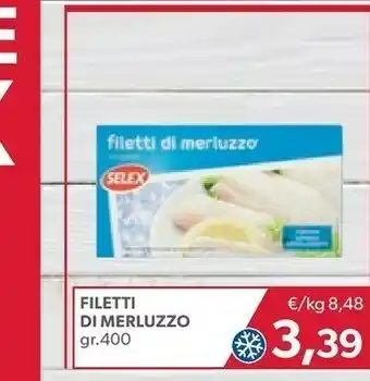 Ok Market Selex Filetti di merluzzo offerta