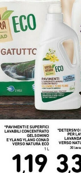 Conad Superstore Conad Pavimenti E Superfici Lavabili Concentrato Gelsomino Eylang Ylang offerta