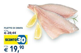 Esselunga Filetto di Orata offerta