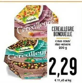 Conad Bonduelle In Pausa Cereallegre Cous Cous Delizioso 200 G(ml) offerta