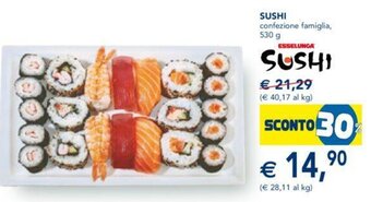 Esselunga Sushi Confezione Famiglia 530 g offerta