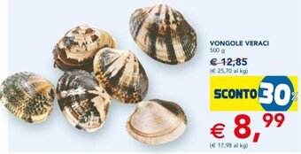 Esselunga Vongole Veraci 500 g offerta