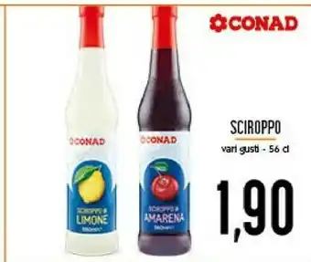 Conad Conad - Sciroppo Di Amarena 560 G(ml) offerta
