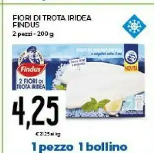 Conad Findus Fiori Di Trota Iridea offerta