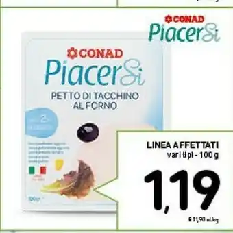 Conad Conad Petto Di Tacchino Al Forno offerta
