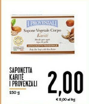 I Provenzali Saponetta Karité