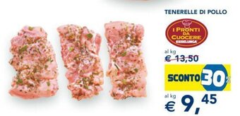 Esselunga Tenerelle di Pollo offerta