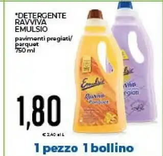 Conad Emulsio Detergente Tavviva Parquet offerta