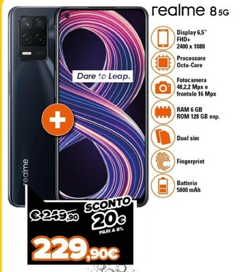 Expert Realme 8 5G offerta