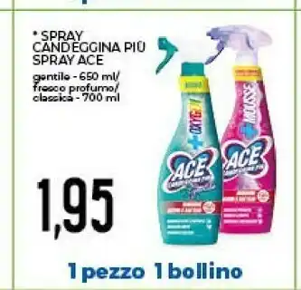 Conad Ace Spray Candeggina Piu Gentile offerta
