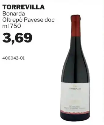 SoGeGross Torrevilla Bonarda Oltrepò Pavese doc ml 750 offerta