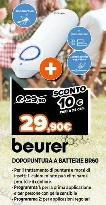 Expert Beurer Dopopuntura A Batterie BR60 offerta