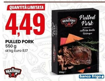 Eurospin Il braciere Pulled Pork offerta