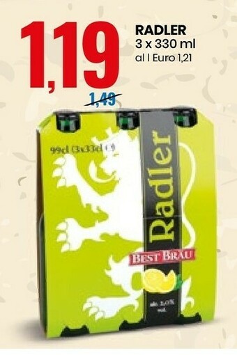 Eurospin Best Brau Radler offerta