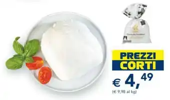 Esselunga Mozzarella Fiordillate Caseifico Palazzo 450 g offerta