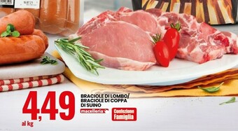 Eurospin Braciole di Lombo offerta