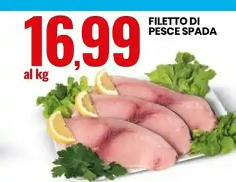 Eurospin Filetto Di Pesce Spada offerta