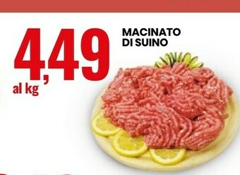 Eurospin Macinato Di Suino offerta