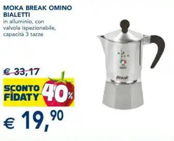 Esselunga Moka Break Omino Bialetti offerta