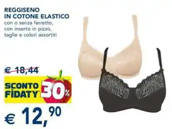 Esselunga Reggiseno In Cotone Elastico offerta