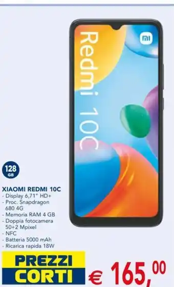 Esselunga Xiaomi Redmi 10C 128gb offerta