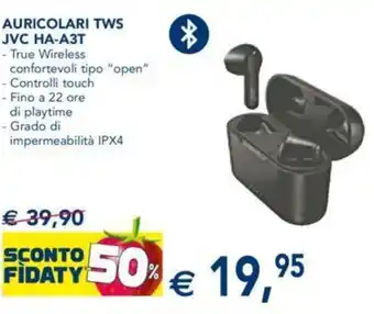 Esselunga JVC Auricolari TWS HA-A3T offerta