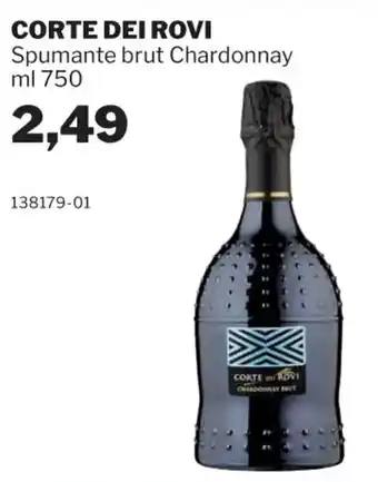 SoGeGross Corte dei Rovi Spumante brut Chardonnay ml 750 offerta