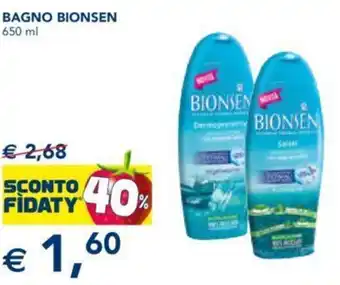 Esselunga Bionsen Bagno 650 ml offerta