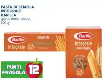 Esselunga Barilla Pasta di Semola Integrale 500 g offerta