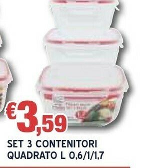 Contenitori per alimenti