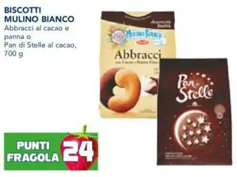 Esselunga Mulino Bianco Biscotti Abbracci Al Cacao E Panna o Pan di Stelle Al Cacao, 700 g offerta