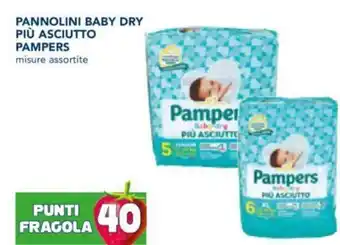 Esselunga Pampers Pannolini Baby Dry Più Asciutto offerta
